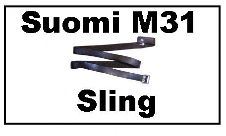 Suomi Black Leather Sling